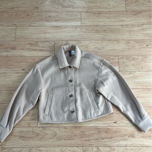 Cute light brown jacket- only wore once